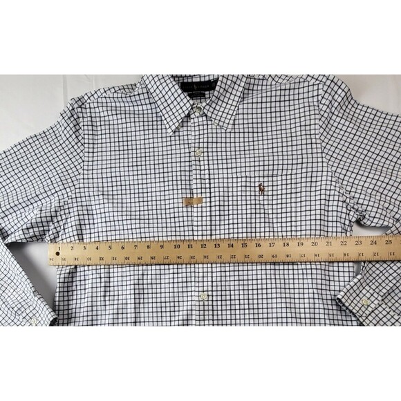 Ralph Lauren Slim Fit Stretch Oxford Shirt Mens XXL Button Down Long Sleeve - Picture 7 of 7